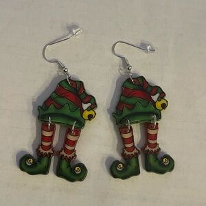 Festive Elf Earrings for Kids